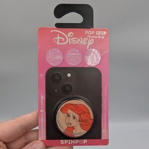 Spinpop Disney Phone Grip Ariel But Daddy I Love Him Pink OS